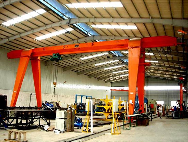 5 ~ 20 Ton Mobile Crane Tunggal Girder Gantry Crane Harga Rendah