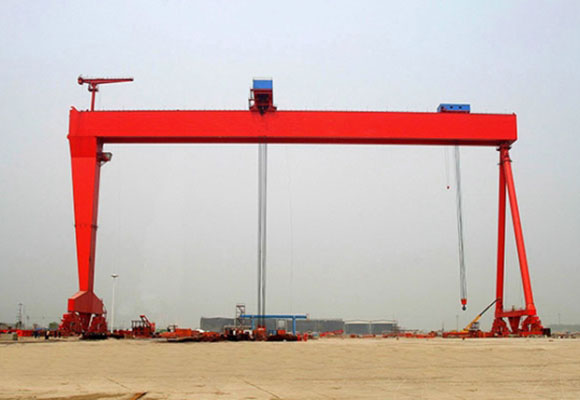 Double Girder Gantry Crane untuk Pembuatan Kapal