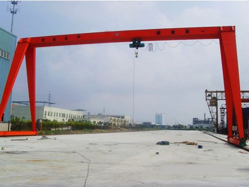 Tugas Ringan 20T Single Girder Gantry Crane