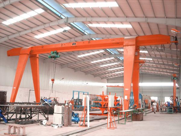 Outdoor MH Type Single Girder Hook Gantry Crane